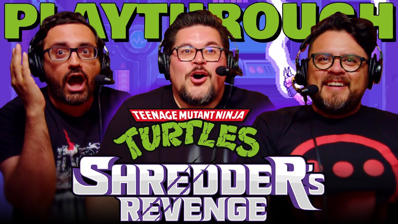 Co-Op Playthrough of Teenage Mutant Ninja Turtles: Shredder's Revenge - First Time Playing