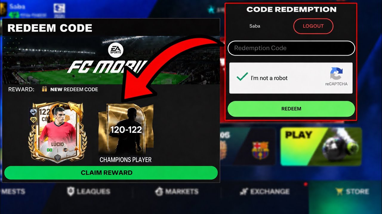 НОВЫЙ ПРОМОКОД В FC MOBILE!!! БЕСПЛАТНЫЕ ИГРОКИ 120-122 OVR ИЗ ЛИГИ ЧЕМПИОНОВ В FC MOBILE!