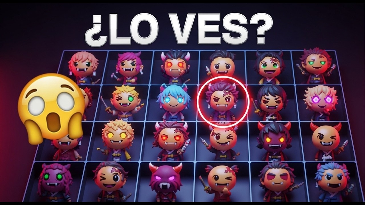 ¿Puedes Encontrar el Emoji Diferente de KPOP DEMON HUNTERS? 😱🔥 Reto Viral