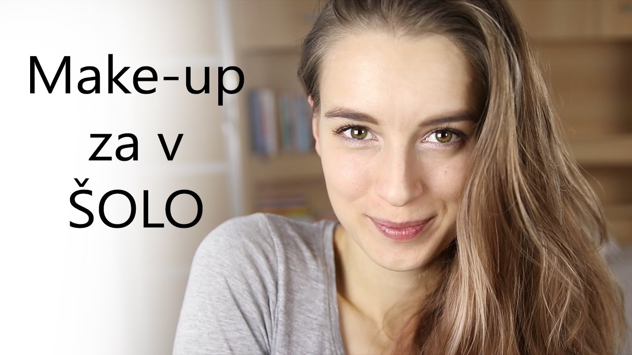 2 PREPROSTA make-upa za V ŠOLO | MeTime škatlica