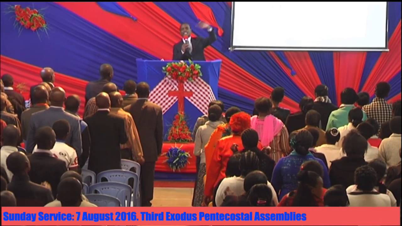 Pastor Simon Shiveka. The Law In The plan of Redemption. Sunday 7th August 2016.