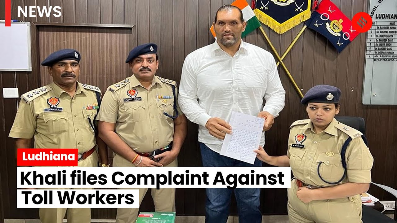 The Great Khali Lodges Complaint With Ludhiana Police Against Toll Plaza Workers