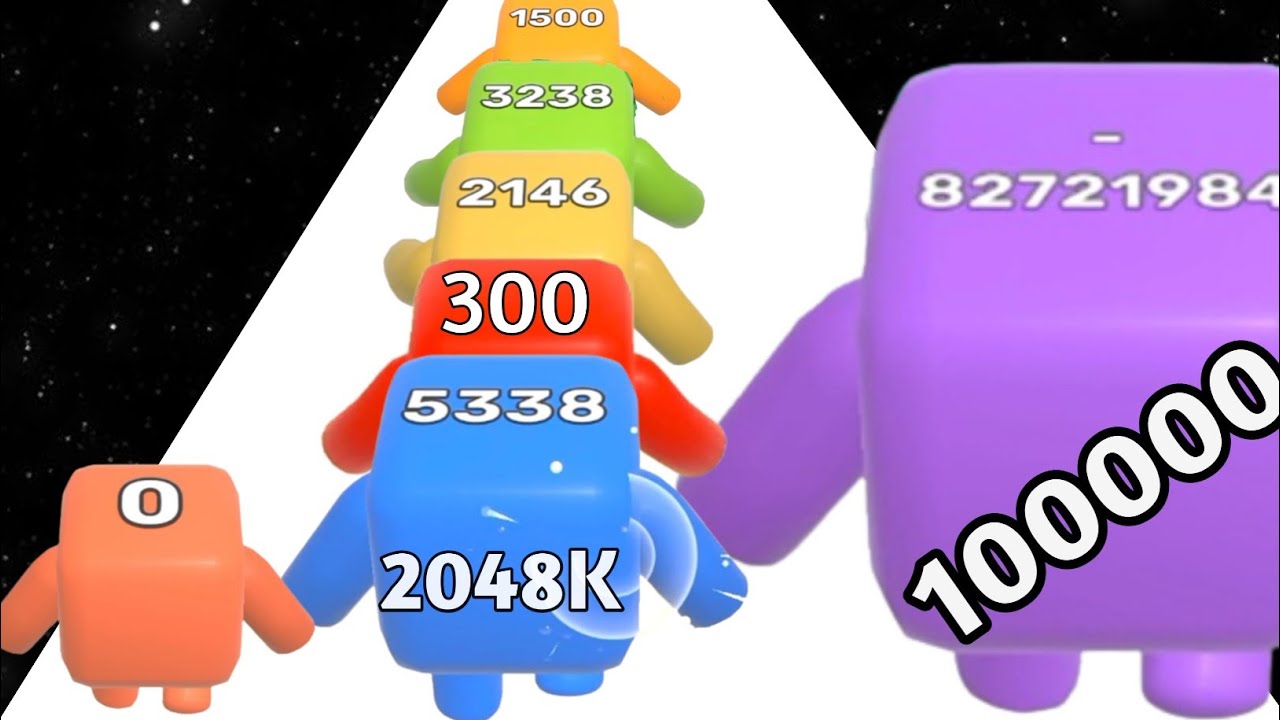 Level Up Numbers vs Level Up Runner - ASMR Gameplay (All Max Level, New Update)
