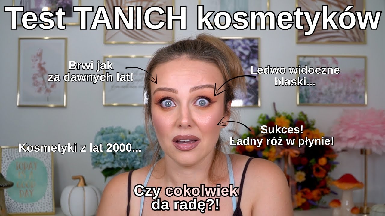 HIT CZY KIT? 🤯 TEST TANICH KOSMETYK&Oacute;W! MAKIJAŻ Z ACTION | Max & More, Vipera, My Secret, Temu