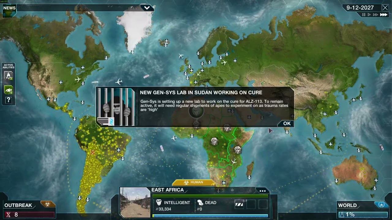 Plague inc evolved: outbreak deviant liver normal