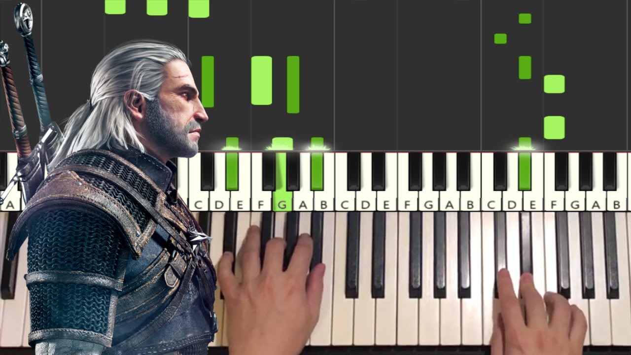 The Witcher - Toss a Coin to your Witcher (Piano Tutorial Lesson)