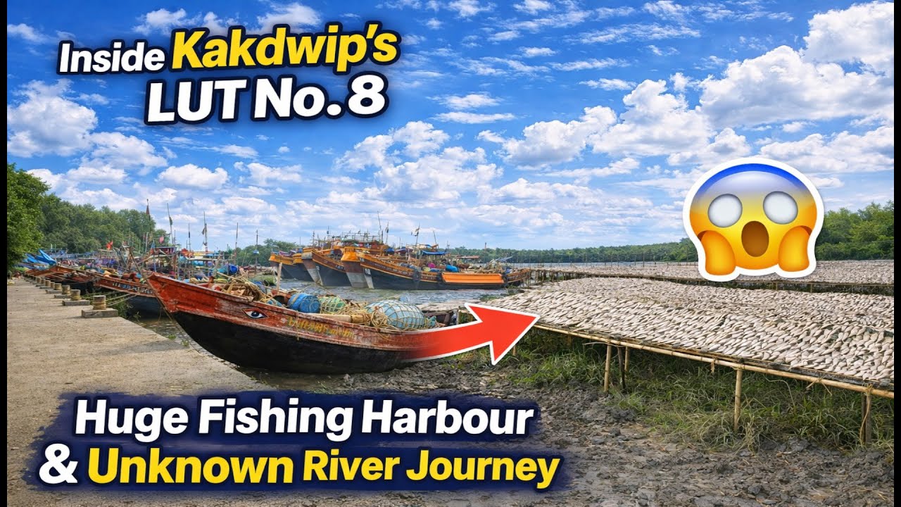 Kakdwip LUT No. 8 Tour | Famous Fishing Harbour of South 24 Parganas