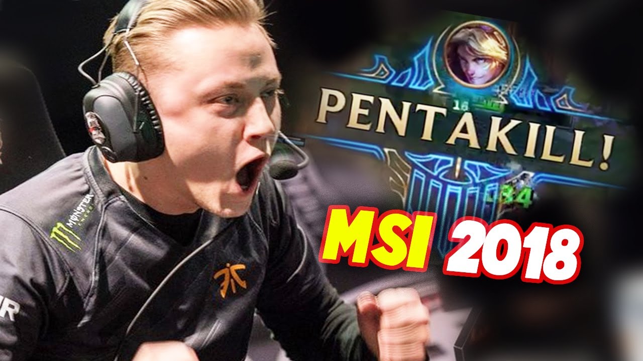 Everything REKKLES did at MSI 2018 (HE GOT A PENTA )