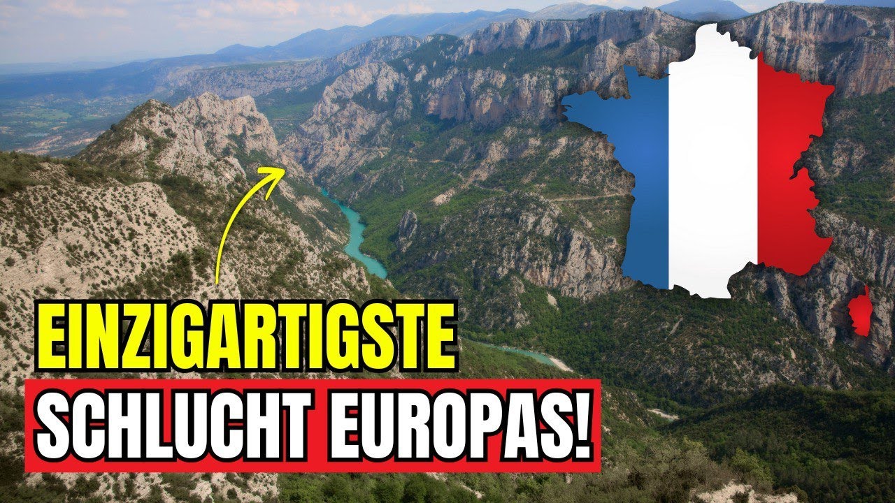 Verdonschlucht - atemberaubende Canyonlandschaft