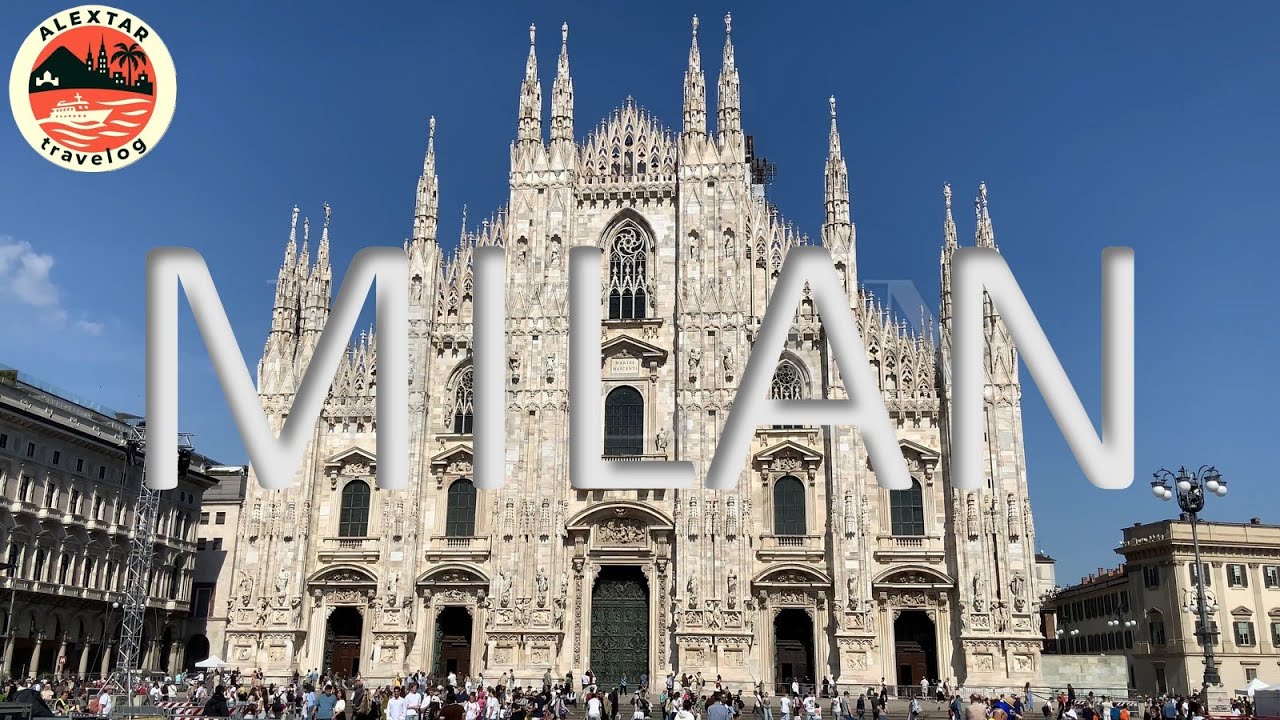 MILAN in 1 day. Duomo, Galleria, Scala, Dream Donuts, Via Dante, Rom'antica, Sforzesco. AT travelog