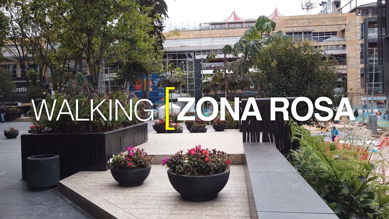 [4K] Walking Bogotá, Colombia. Zona Rosa (Zona T).
