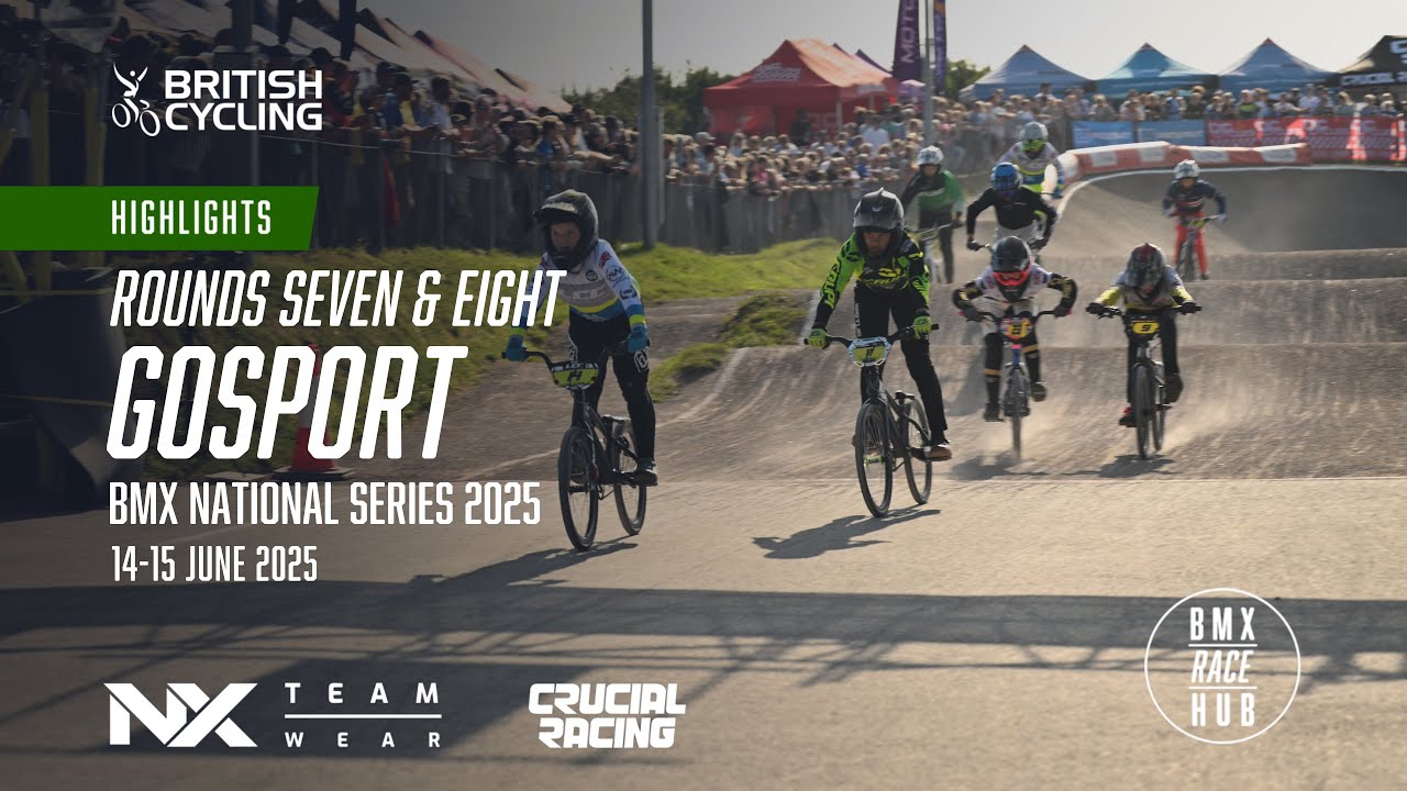 ROUND 7 & 8 HIGHLIGHTS || Gosport || 2025 Lloyds National BMX Series || BMX Race Hub