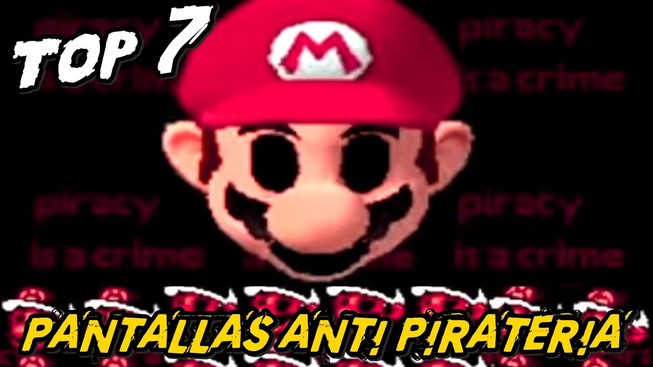 Las 7 Pantallas ANTI PIRATERÍA más TERRORÍFICAS de los Videojuegos