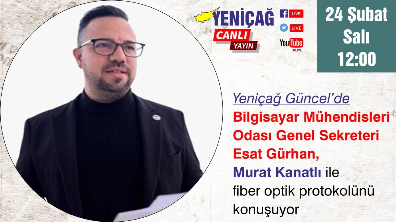 #CANLI Yeniçağ Güncel’de Murat Kanatlı, Esat Gürhan ile gündemi konuşuyor