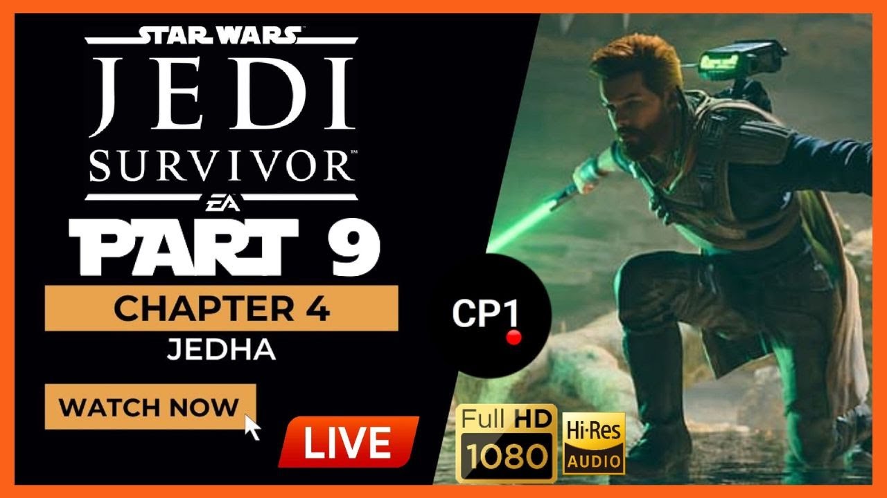 🔴 Star Wars Jedi Survivor (Part 9) Chapter 4 | Jedha | Gameplay PS5