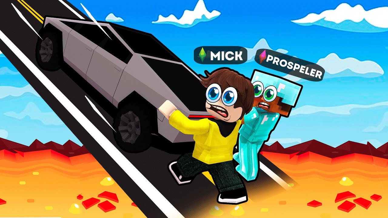 Pro En Ik Duwen Een Auto (Roblox)