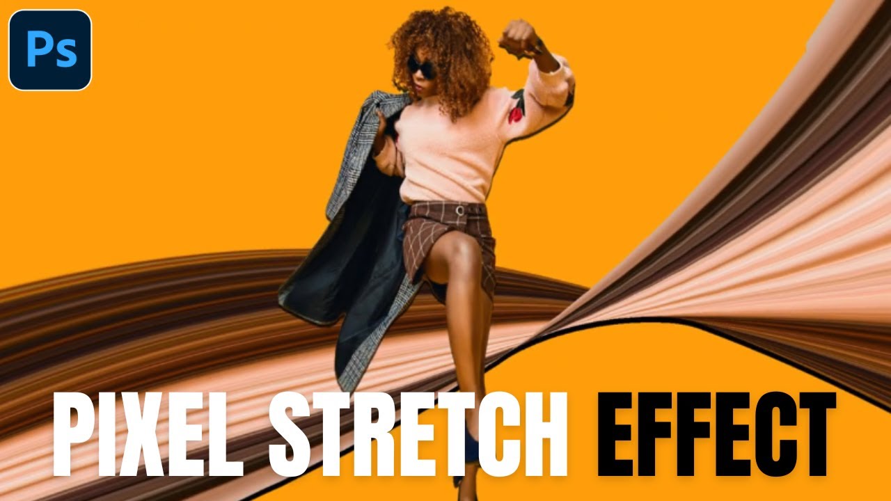 Stretch Pixel Effect | Photoshop Tutorial 2024