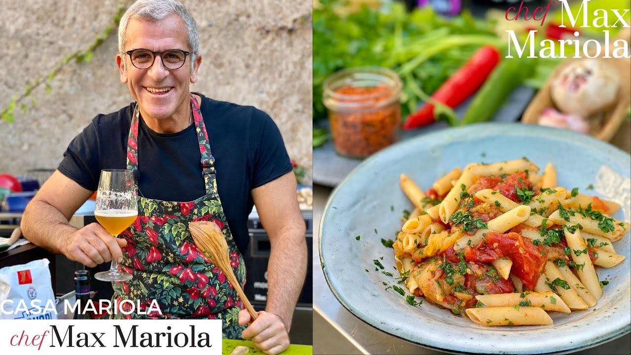 PENNE ALL'ARRABBIATA #ricetta #facile e #veloce di Chef Max Mariola