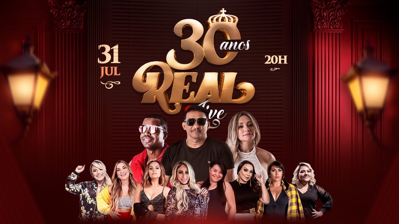 🔴 LIVE - FORR&Oacute; REAL 30 ANOS [OFICIAL]
