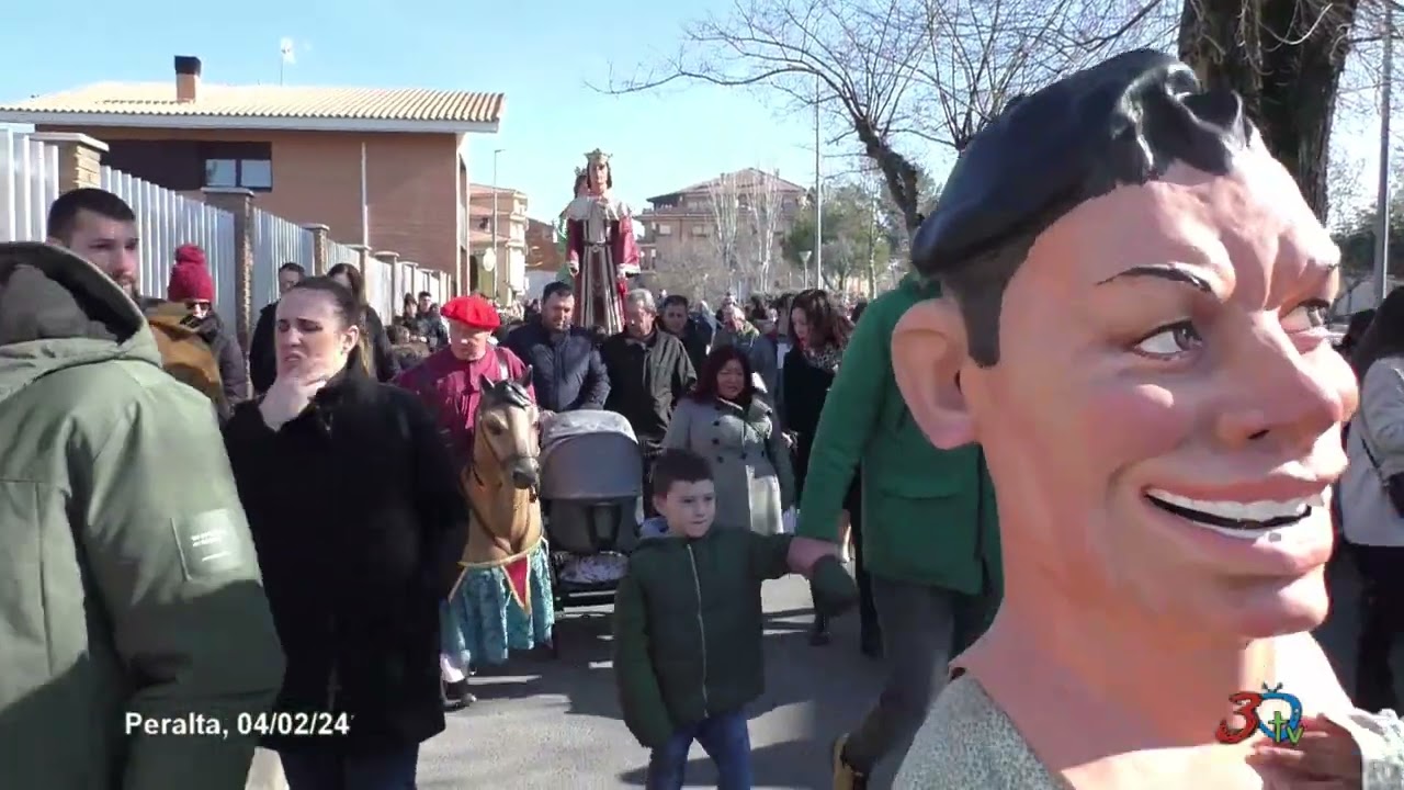 Peralta, Pasacalles de los Gigantes, 04-02-2024