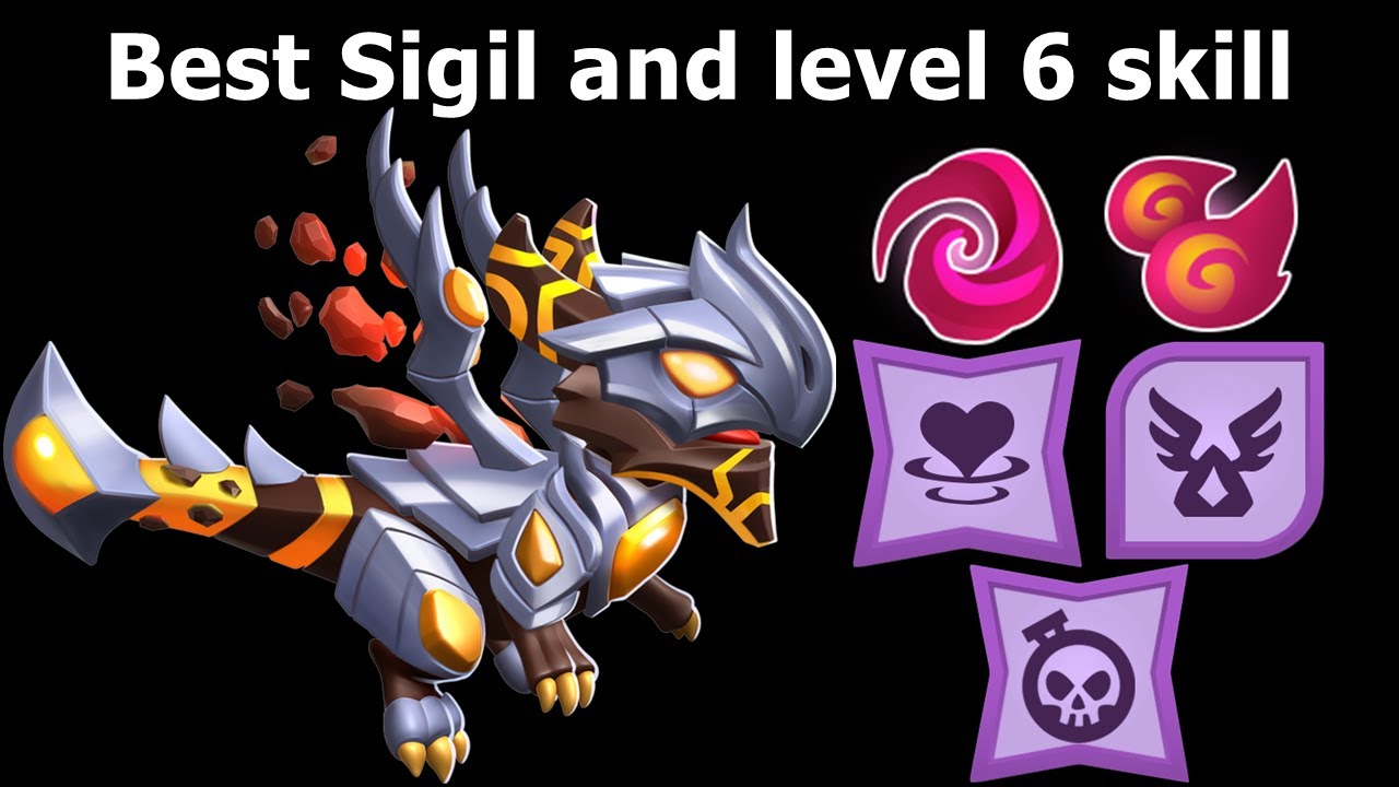 Best Sigil and level 6 skill Ancient Fundiju Dragon-Dragon mania Legends | Kothez Return event | DML