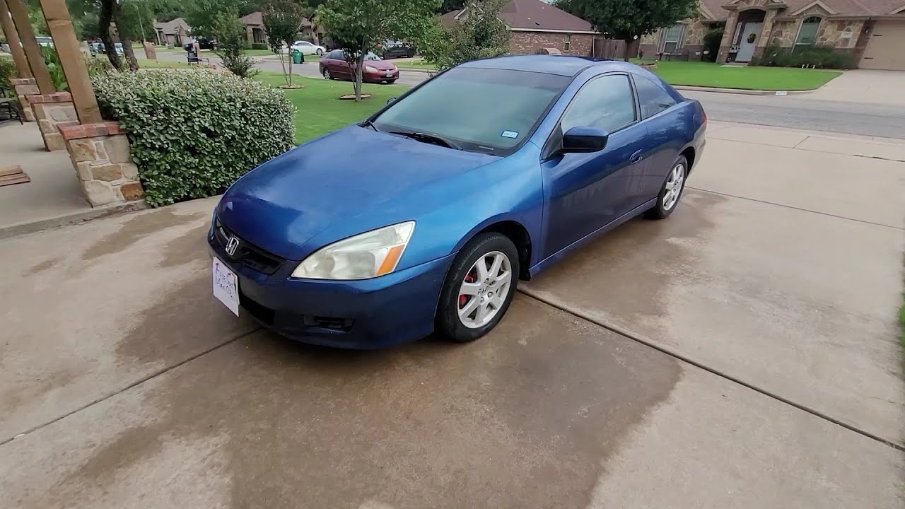 Полный обзор Honda Accord LX Coupe 2.4L 5-ступенчатой ​​механической коробки передач 2007 года вы...