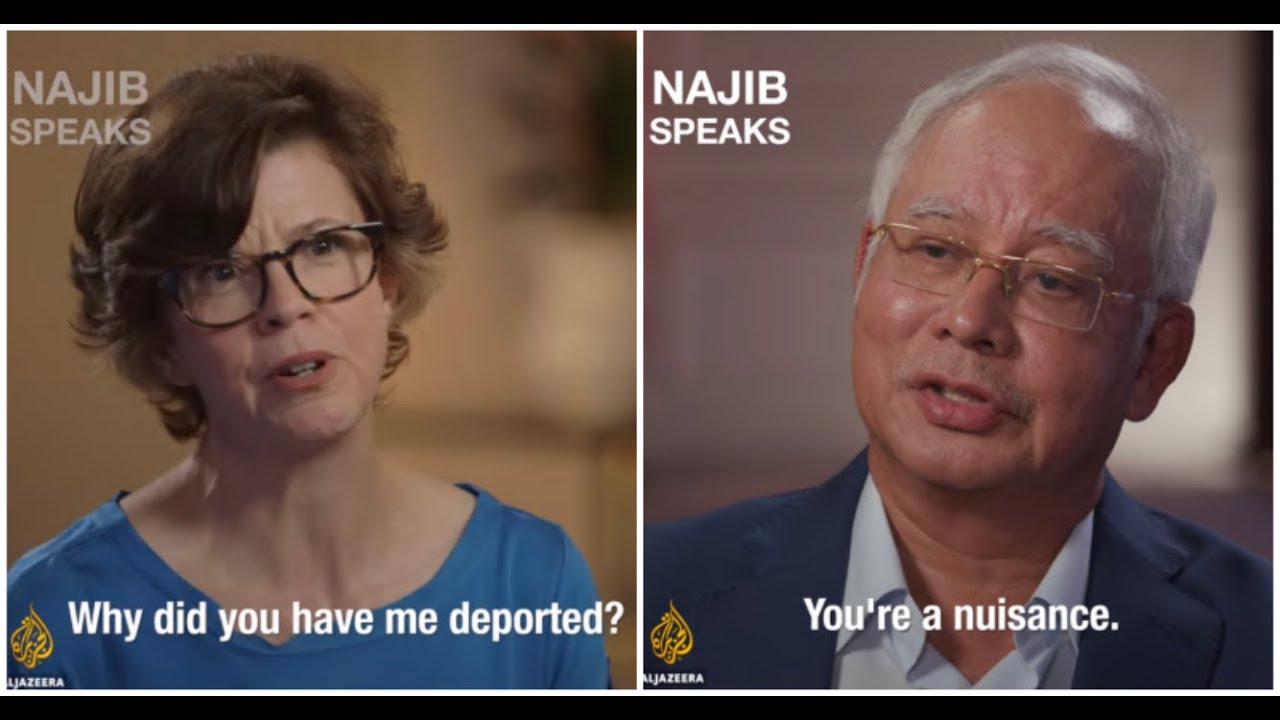 Watch Najib Walked Out During Al Jazeera Interview Saying You Are Not Being Fair To Me Repeatedly