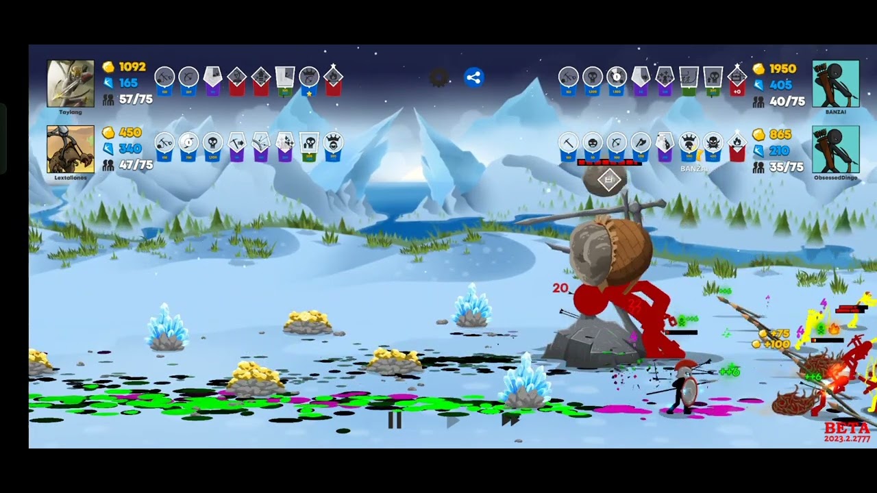 Clash of the titans #stickwar3 #stickwar3beta #stickwar3newupdate