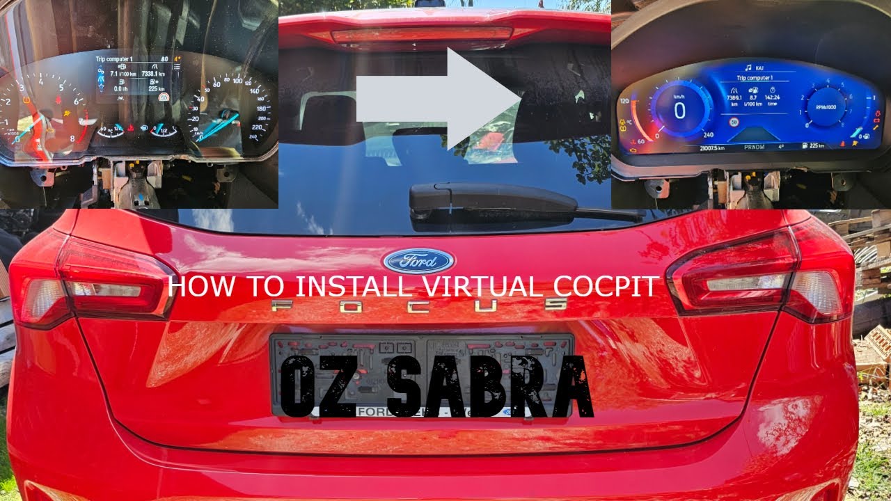 How to Retrofit Ford Focus MK4 Digital/Virtual Dashboard/Cluster