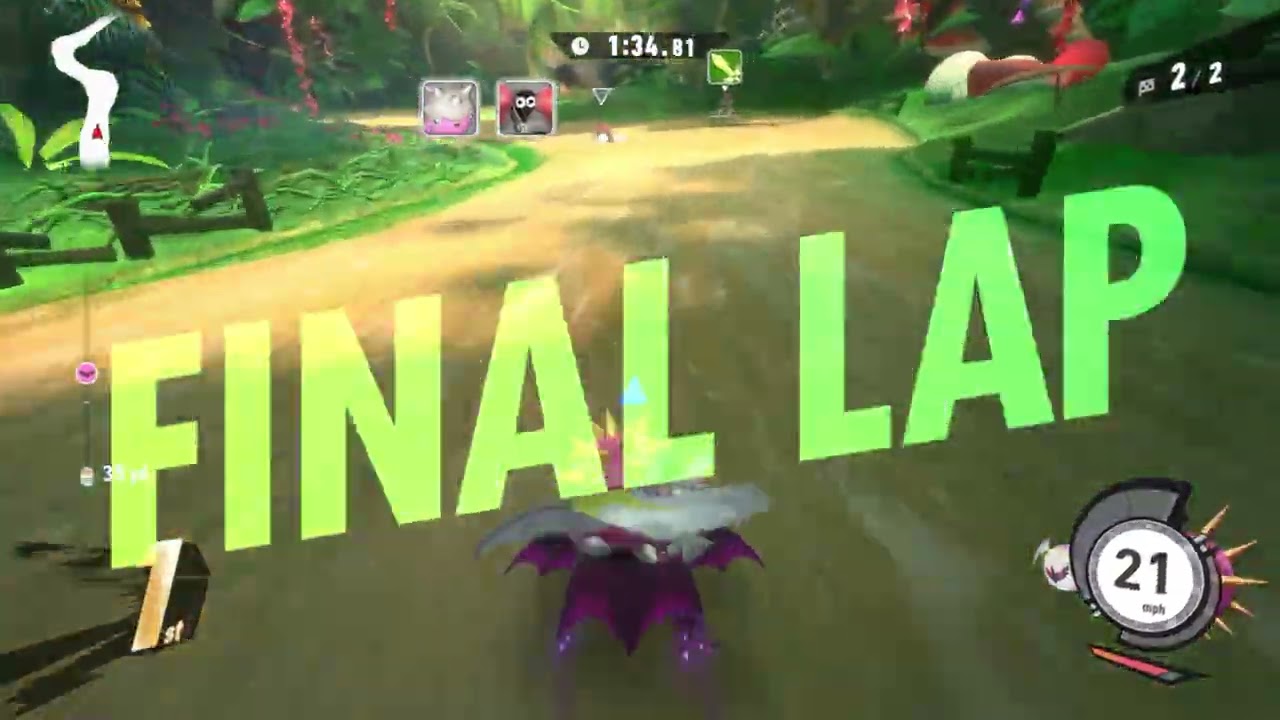 Kirby Air Riders - Air Ride: Cavernous Corners with Meta Knight (Laps Mode)