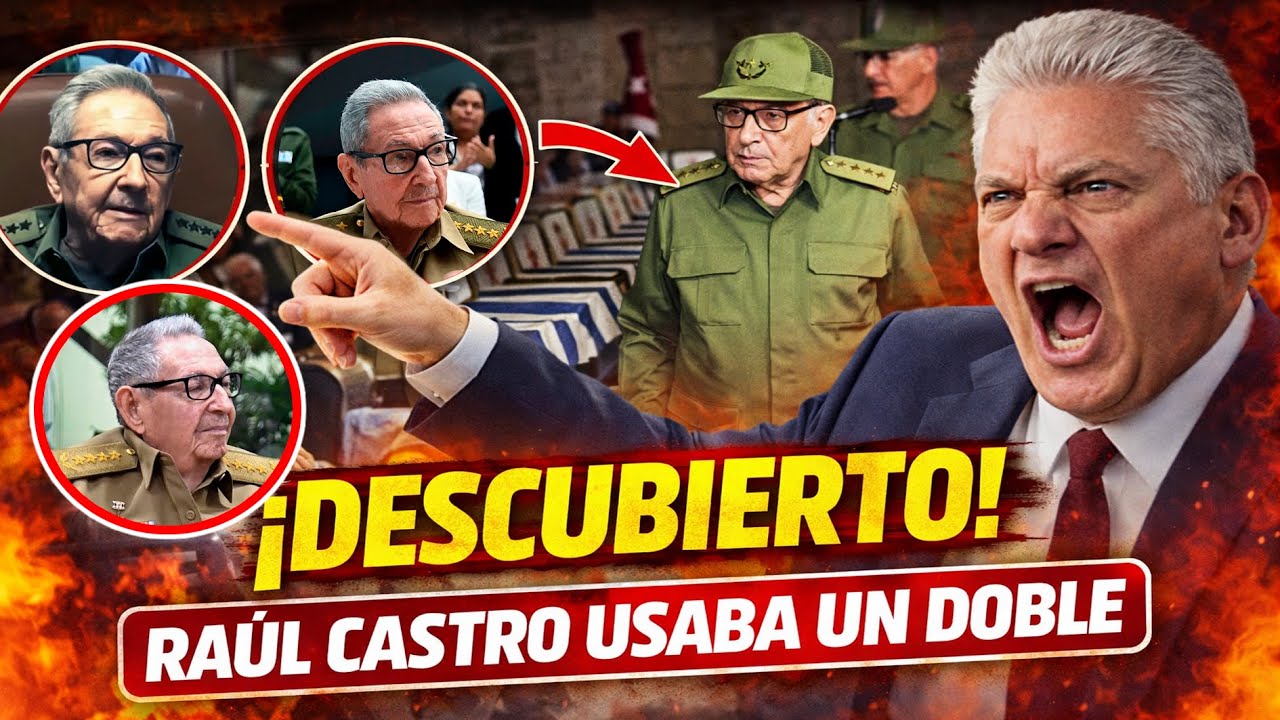 Murió el GENERAL el DOBLE DE RAUL CASTRO AL DESCUBIERTO!!!