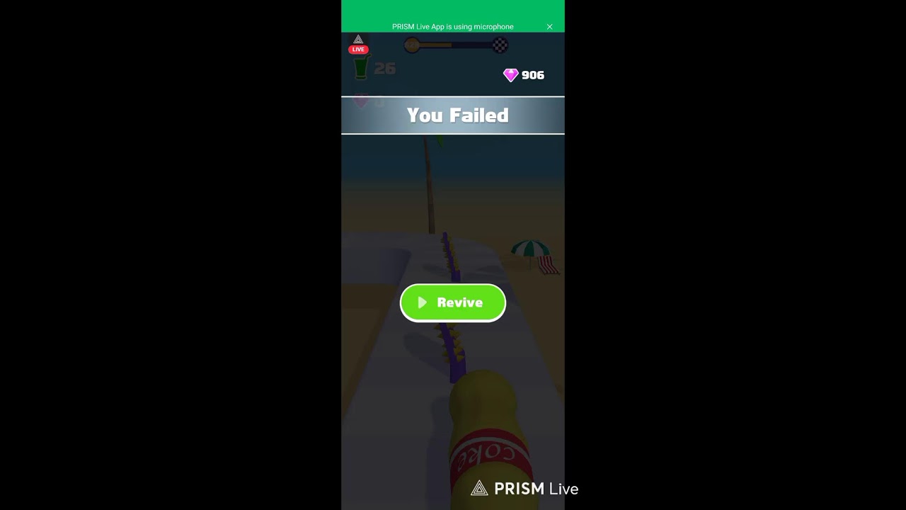 Live streaming of Game world