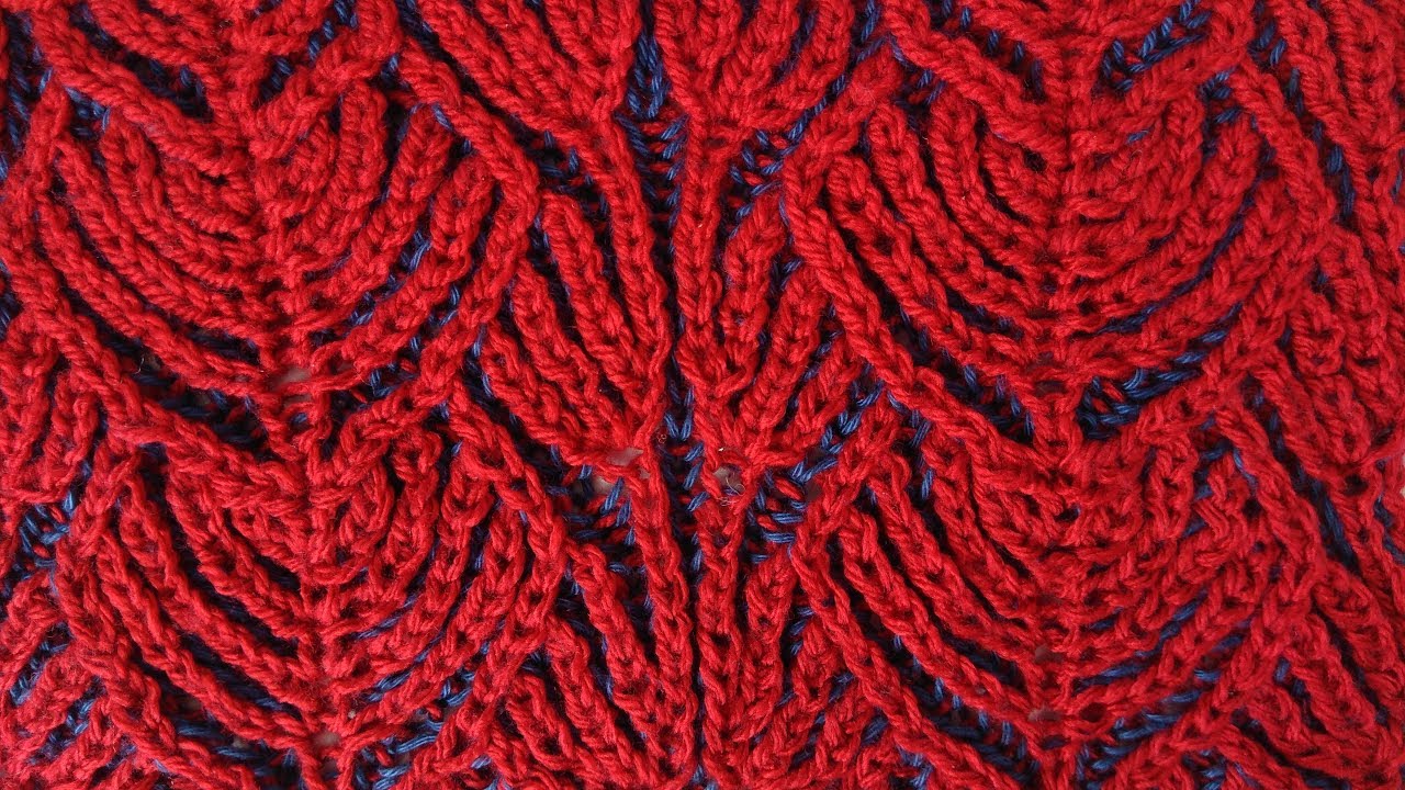 Brioche knitting *Hearts* knitting patterns