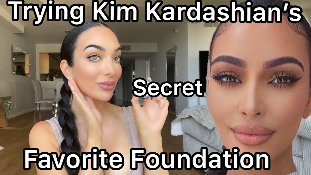 Trying Kim Kardashian’s Secret Favorite Foundation for Flawless Skin