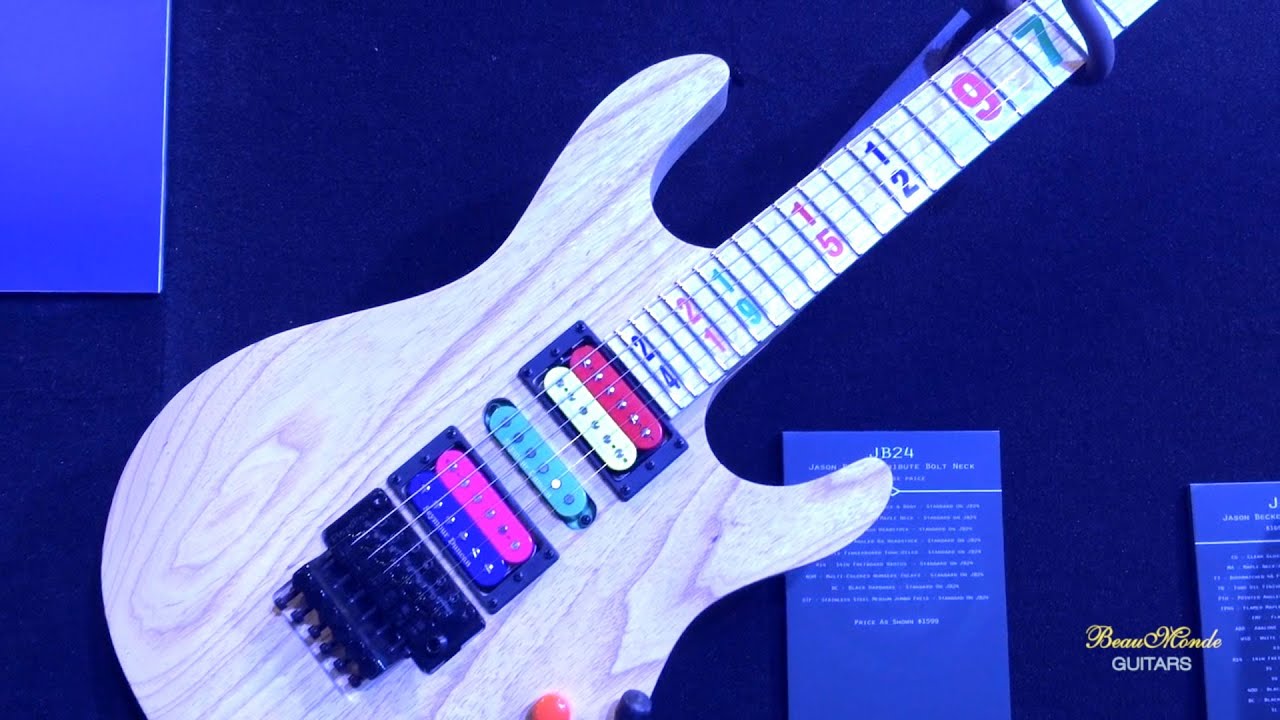 Kiesel and Carvin Guitars Booth - NAMM 2016