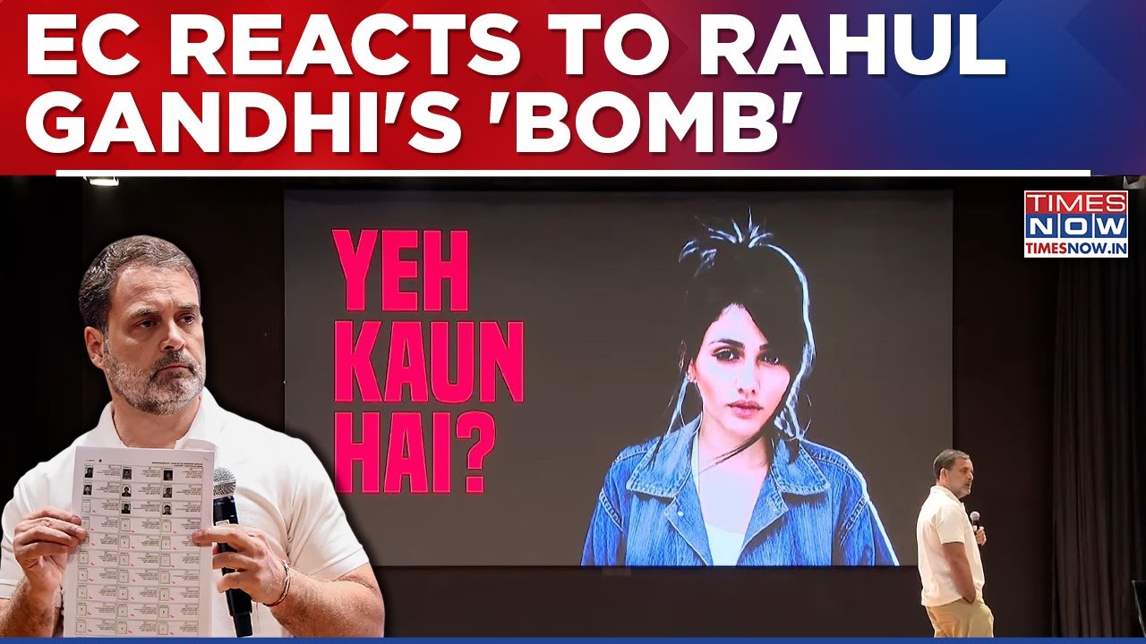 EC Reacts To Rahul Gandhi's Charge Of '25L Vote Chori' In Haryana, Congress' 'H-Bomb' Defused?