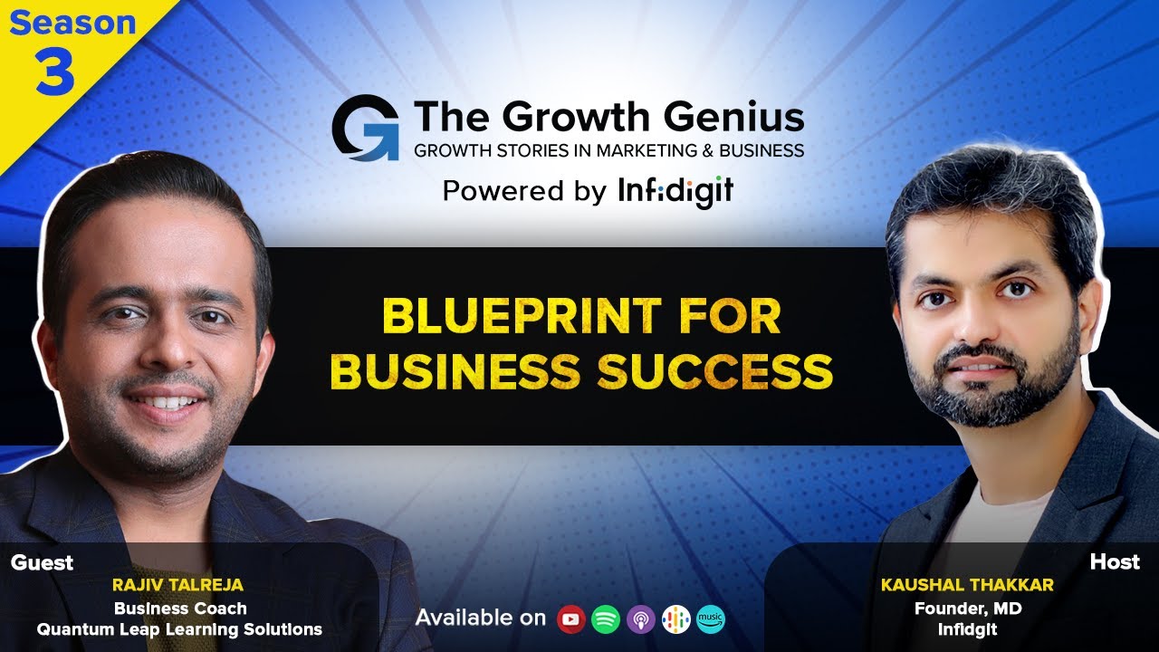 The Blueprint for Business Success: Growth and Leadership Tips | Rajiv Talreja | The Growth Genius
