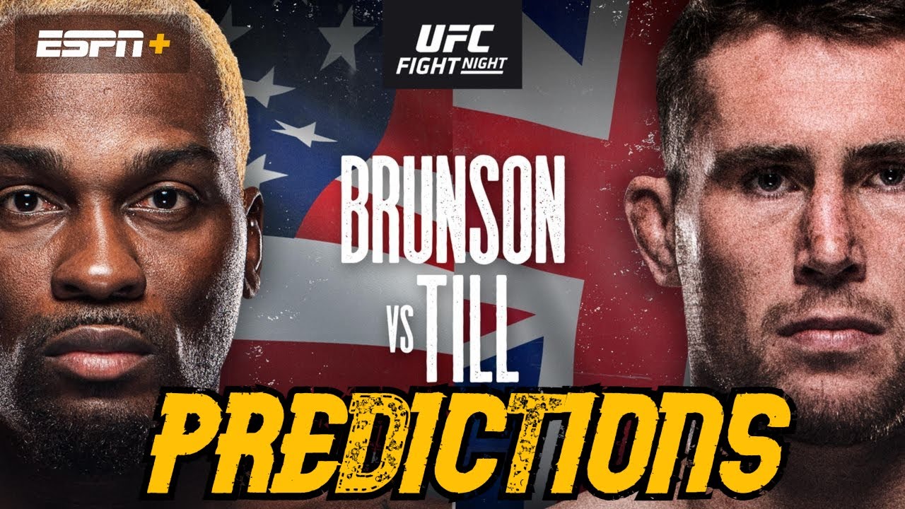 UFC Fight Night: Derek Brunson vs Darren Till