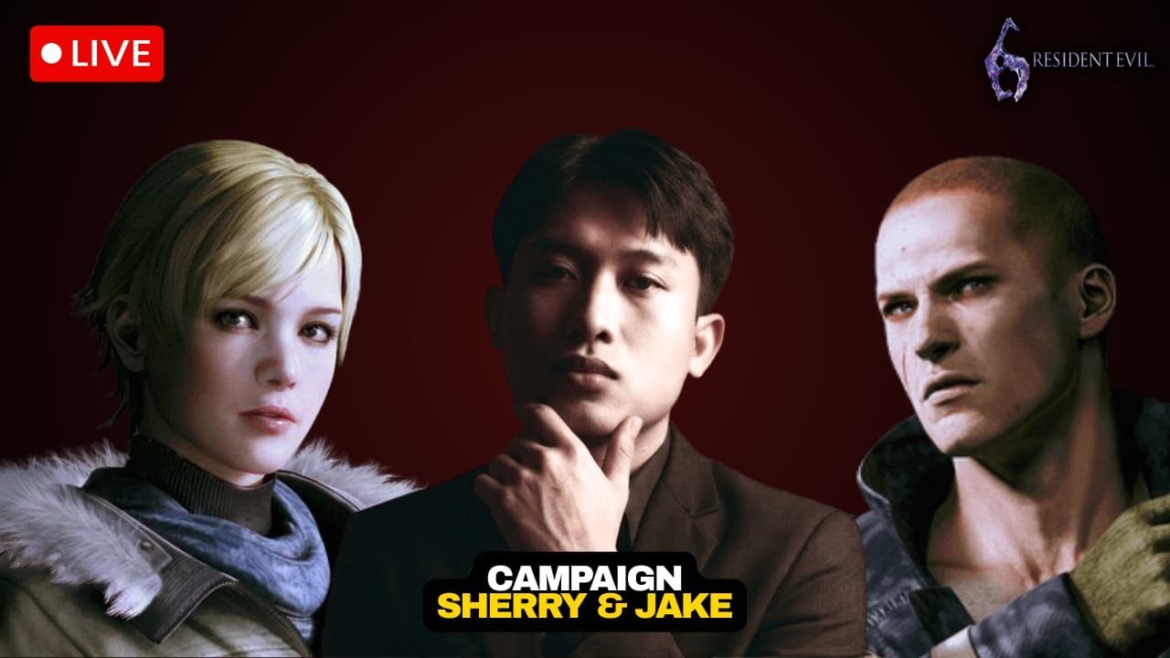(Day 25 Ramadhan) Ngabuburit main RE 6 pakai Jack & Sherry - RESIDENT EVIL 6 PC  PART 6