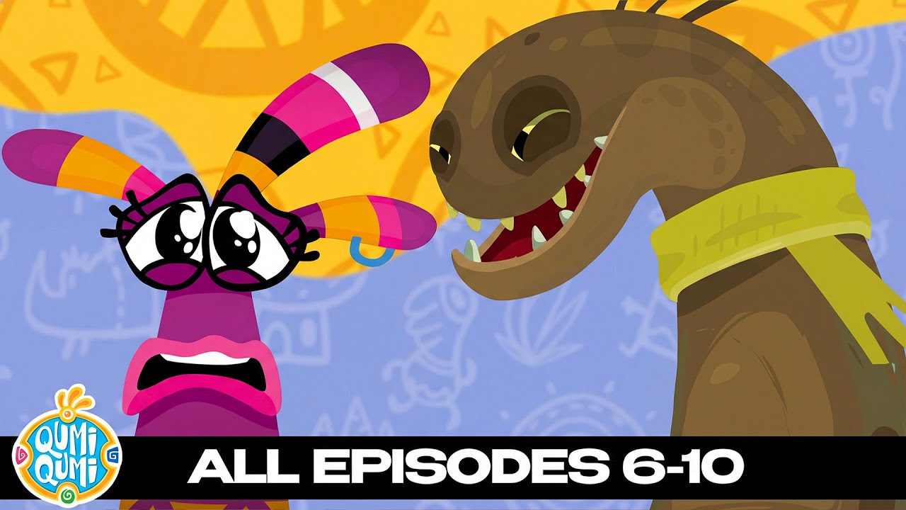 Adventures of QUMI-QUMI - Episodes 6-10 | Cartoons collection