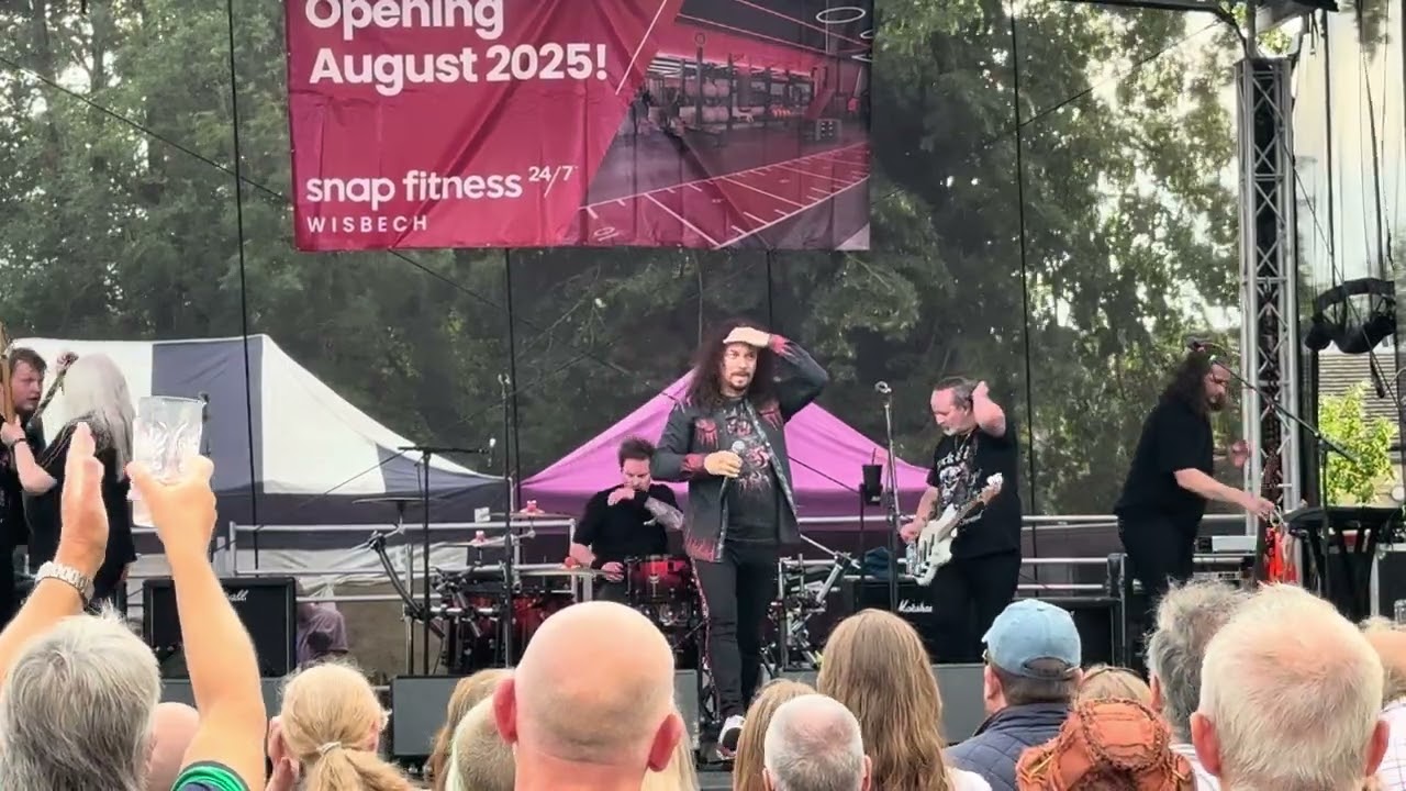 The Sweet live at Wisbech rocks 2025