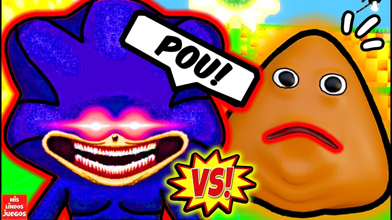SHIN SONIC VS POU ?? 🍫 | BOU ENCUENTRA LOS SONIC TAPES en ROBLOX | Juegos Gameplays Chocolate Gamer