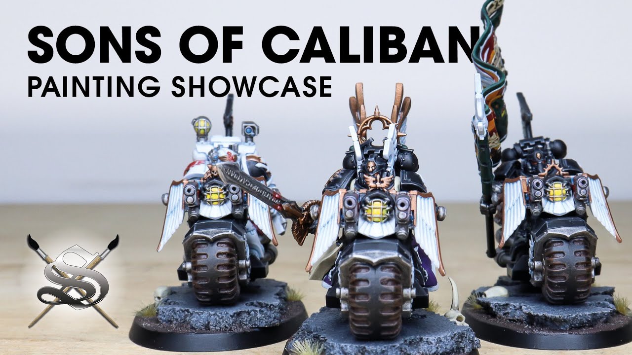 RAVENWING COMMAND! Dark Angels Warhammer 40k Painting Showcase