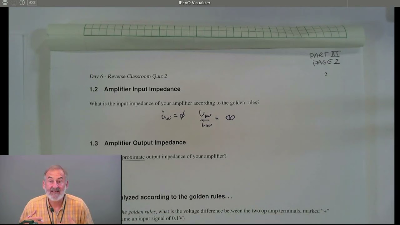Day 6   Op Amps I   Part 2B   Quiz 2 Discussion