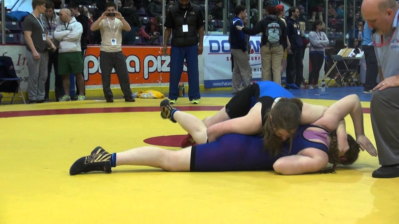 20140305124329 OFSAA 2014 FW 83kg Amanda MacIntyre Hillcrest vs Mandy Toope Cobourg DCI