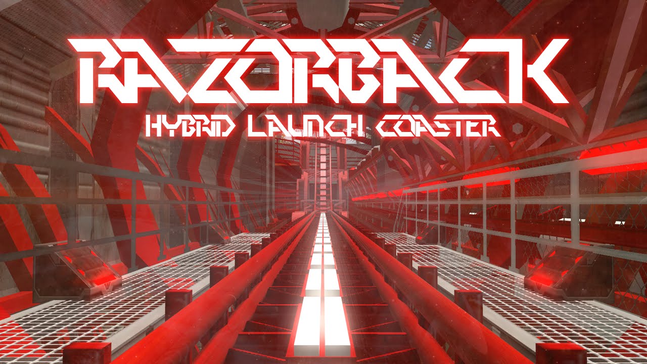 RCT3 - Razorback (Hybrid Launch Coaster)