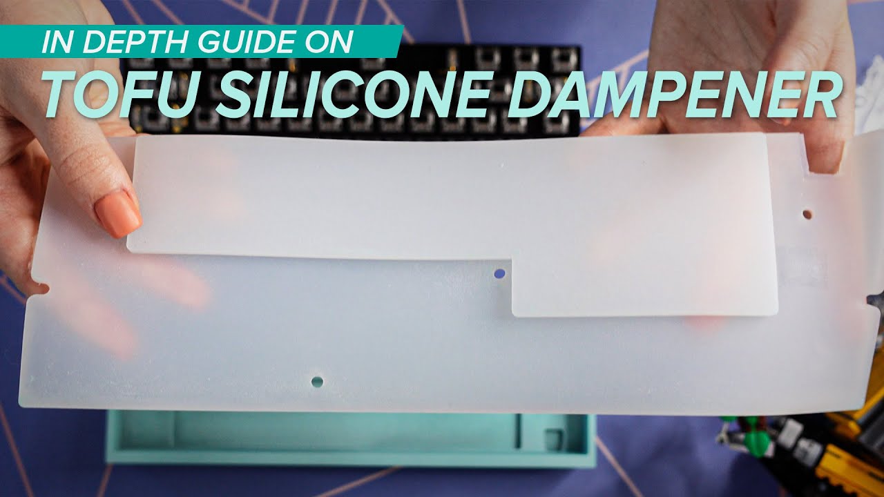 How to Make a Tofu 60 Silicone Dampener | Mechanical Keyboards