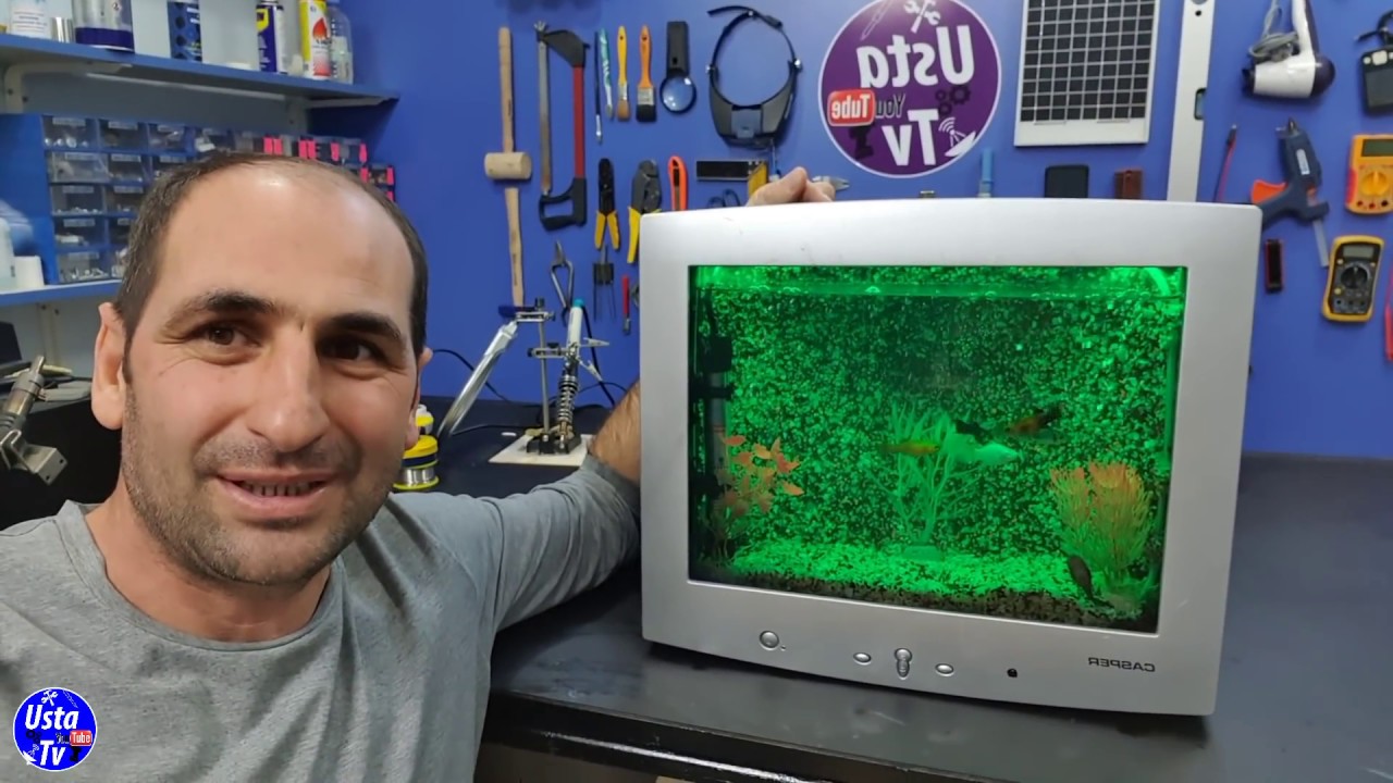 Gerçek olduğuna  inanamayacağınız bir akvaryum