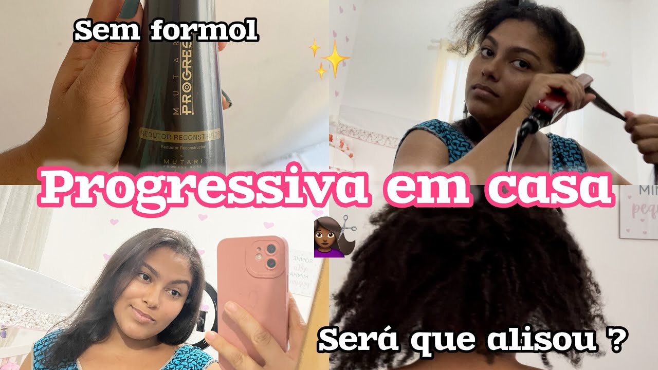 FIZ PROGRESSIVA SOZINHA EM CASA | MUTARI PROGRESS 💖