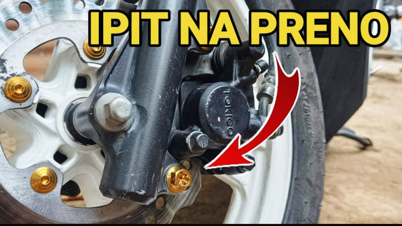 Front Brake Maintenance para iwas Sira + Lagay ng Gold Bolts | Moto Arch | Honda Click